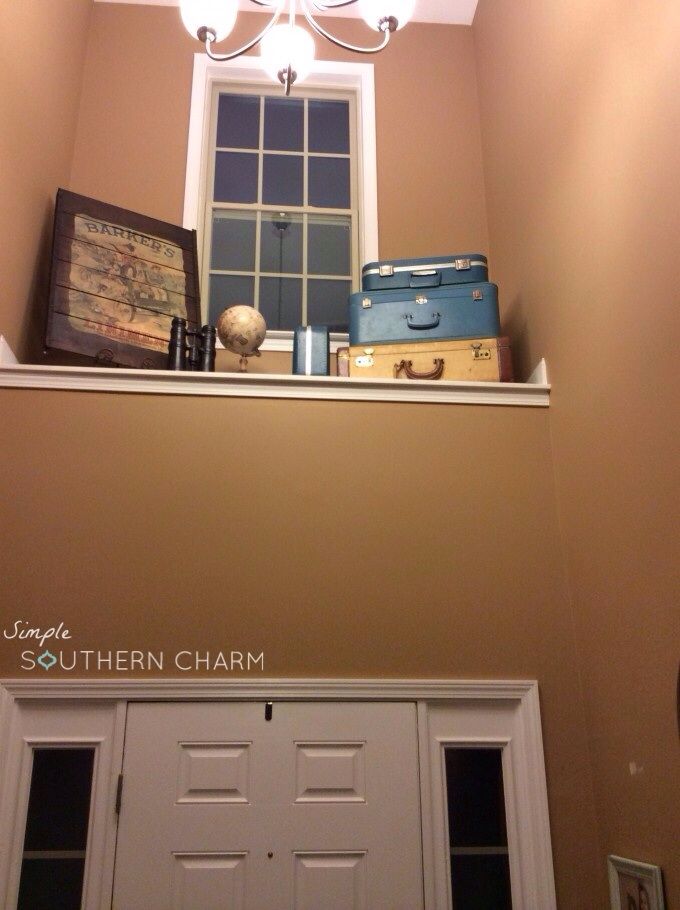 entryway ledge decor ideas