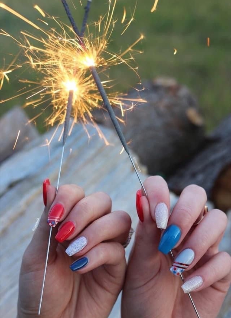 Patriotic 24 4th of July Nail Ideas for Your Celebration