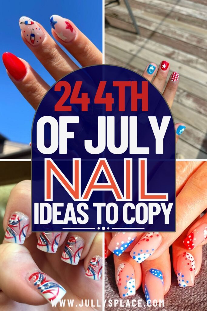 Patriotic 24 4th of July Nail Ideas for Your Celebration