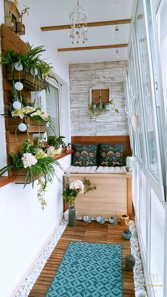 Vertical Garden for Apartment Balcony 
