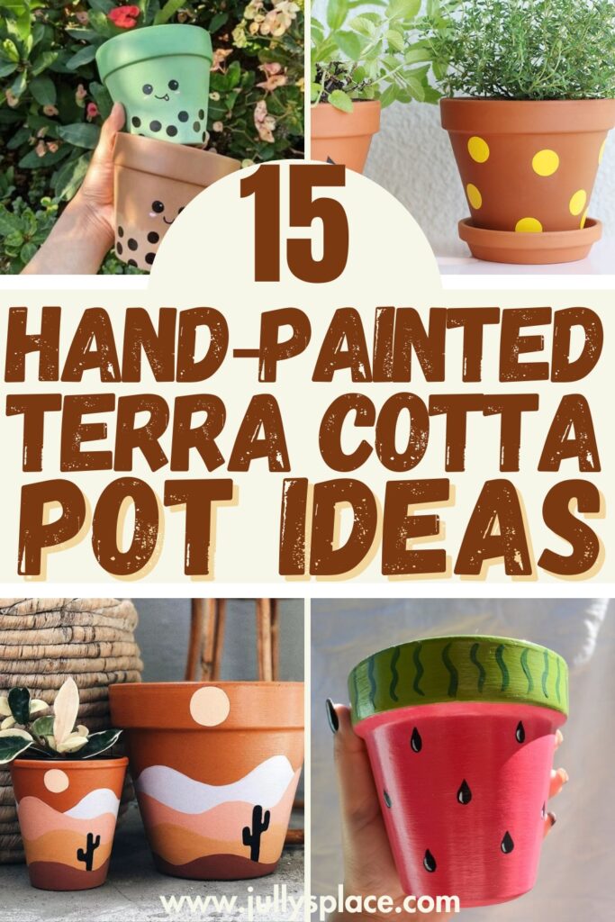 15 Hand‑painted Terra Cotta Pot Ideas to Brighten Up Your Space