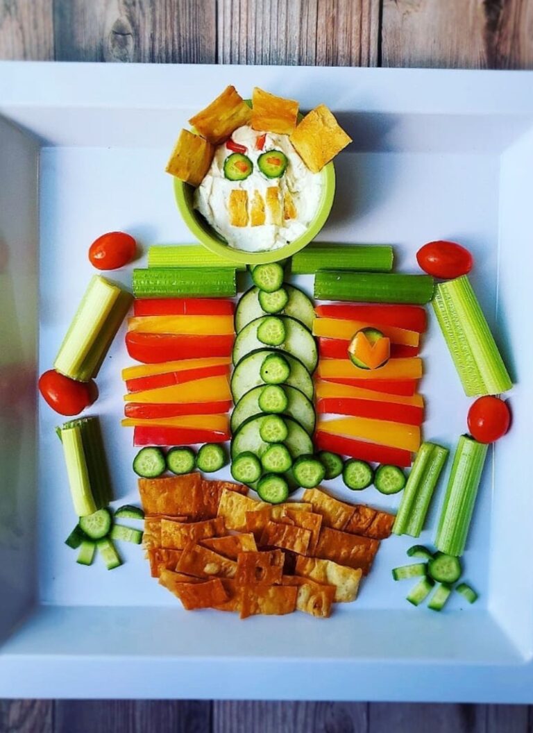 No Tricks, Just Treats: 14 Halloween Veggie Trays Too Fun to Skip