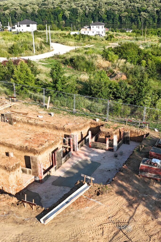 foundation of a house