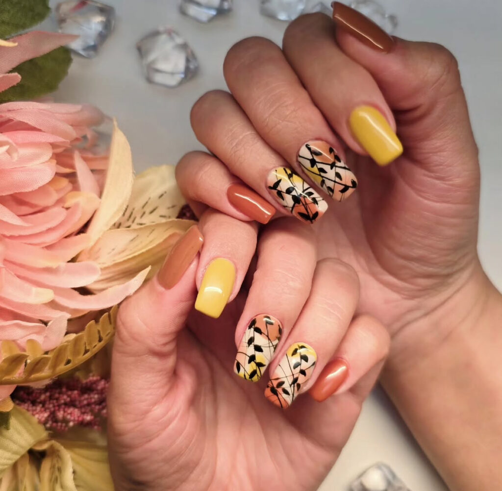 September Nail designs