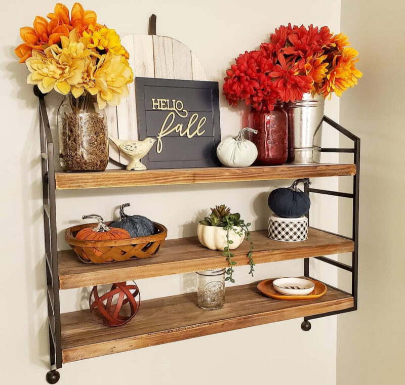 29 Fall Shelf Ideas to Style Every Room Like a Pro