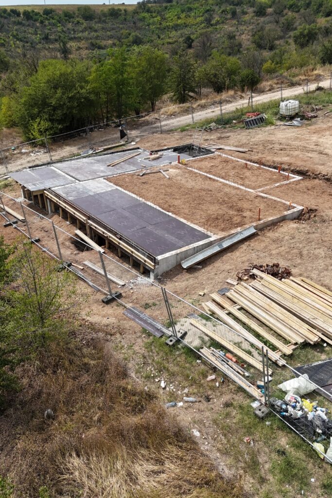 foundation of a house