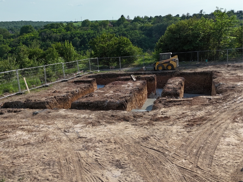 foundation of a house