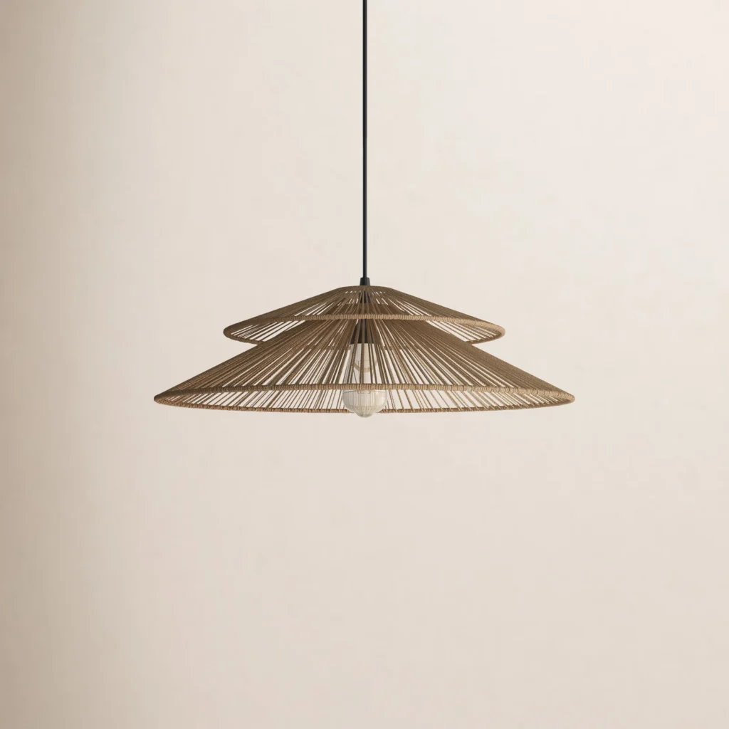 Rattan Pendant Light