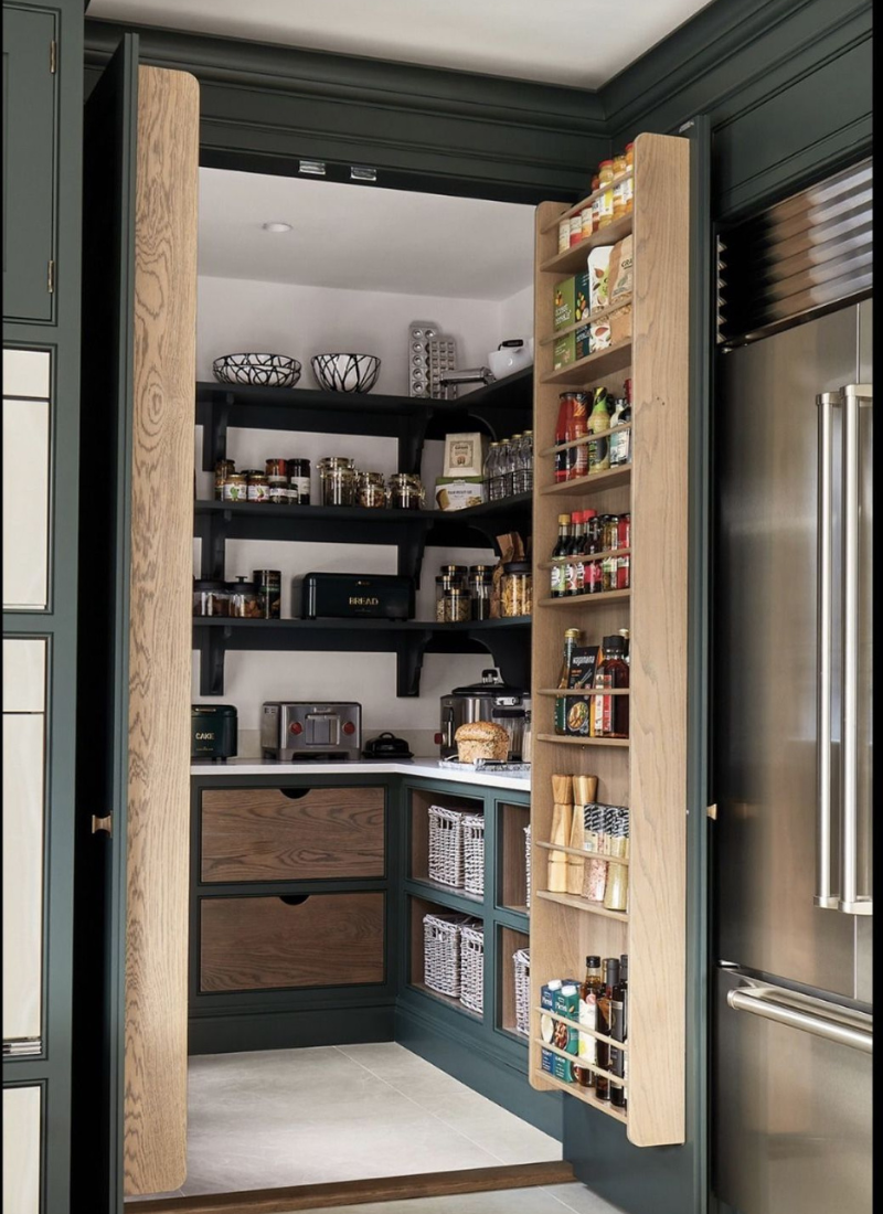 So You Want A Walk In Pantry? Here Are 24 Pretty Practical Versions To Copy