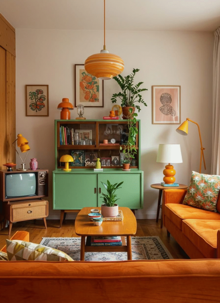 70s Living Room Decor