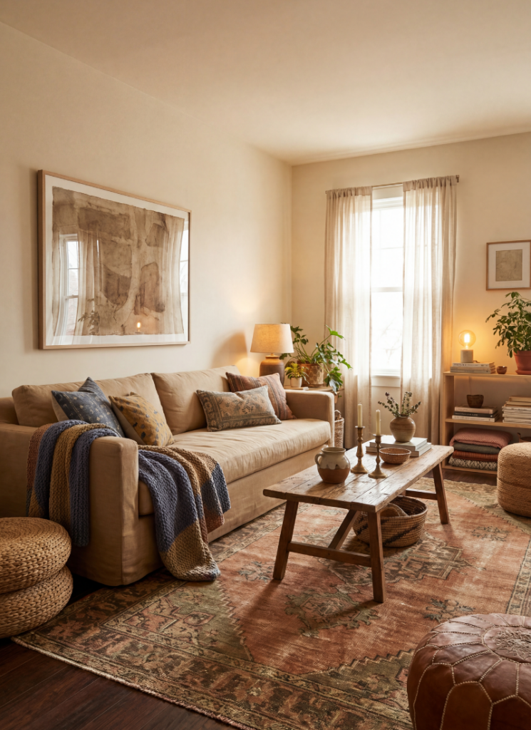 What Colors Are Used in Boho Decor