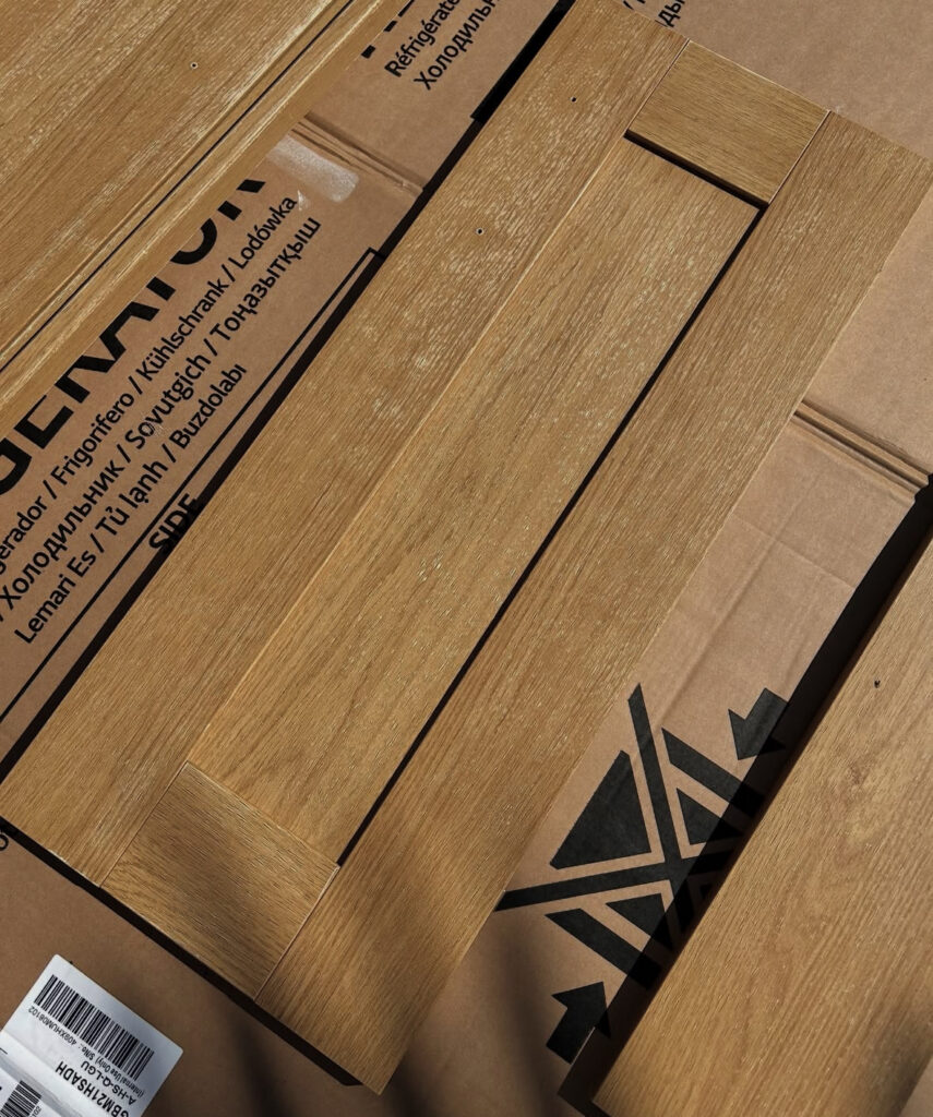 Kitchen before and after renovation