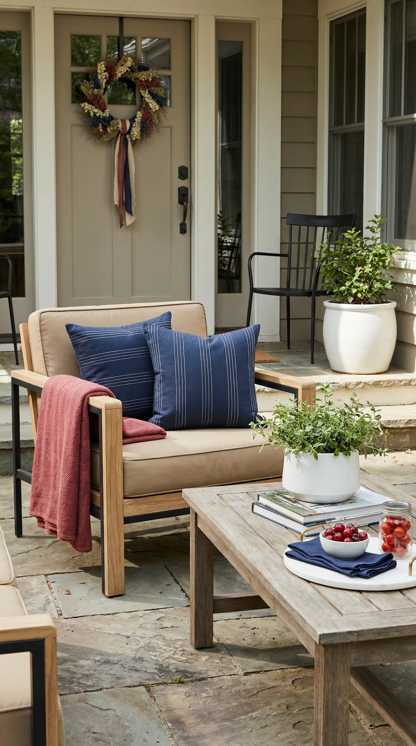 My Chill Guide to Fourth of July Outdoor Decorations (AKA How to Look