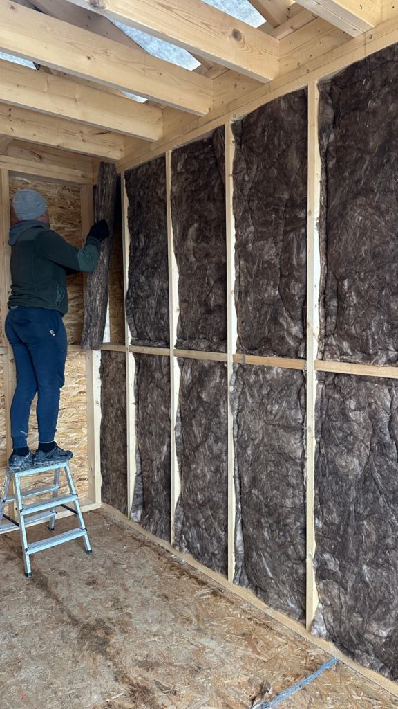 insulation for timber frame home