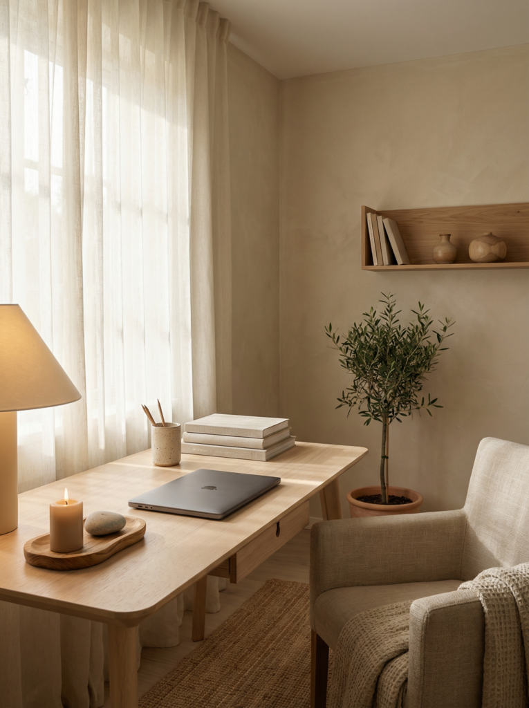 zen office decor ideas