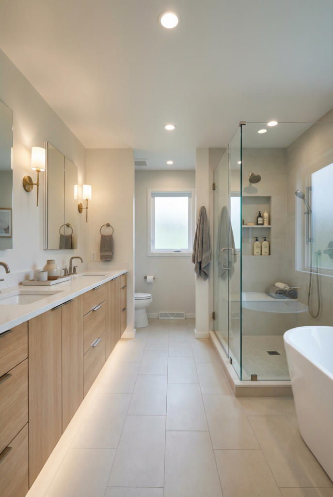 Master Bathroom Layouts