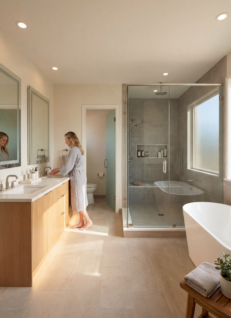 Guide To Master Bathroom Layouts