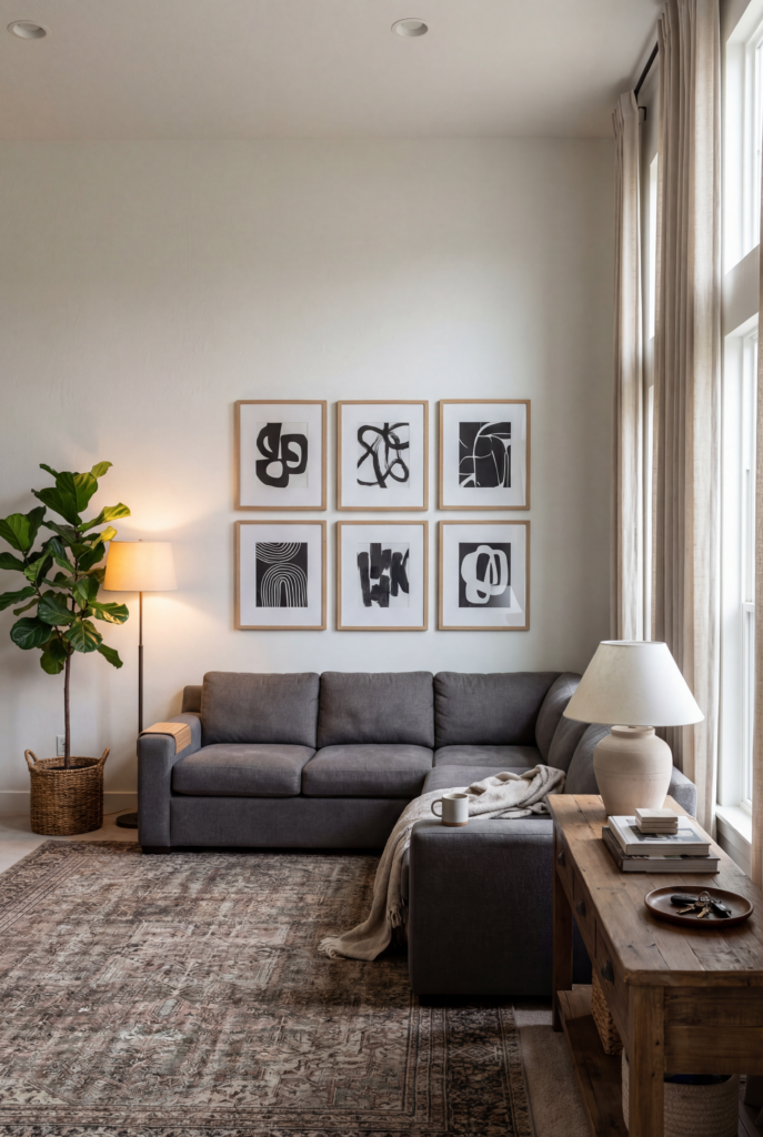 living room long wall decor ideas