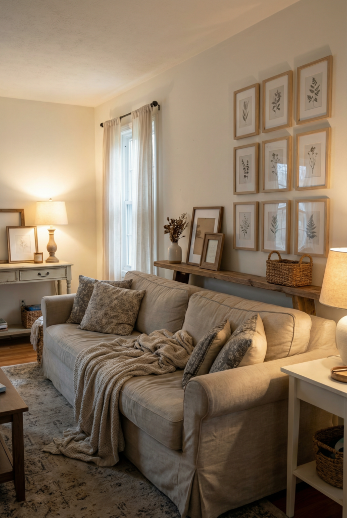 diy farmhouse living room decor