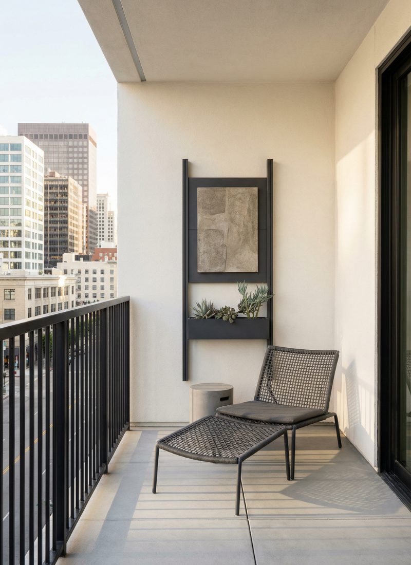 balcony wall decor ideas