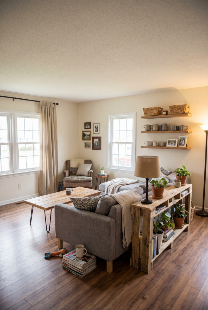 diy farmhouse living room decor