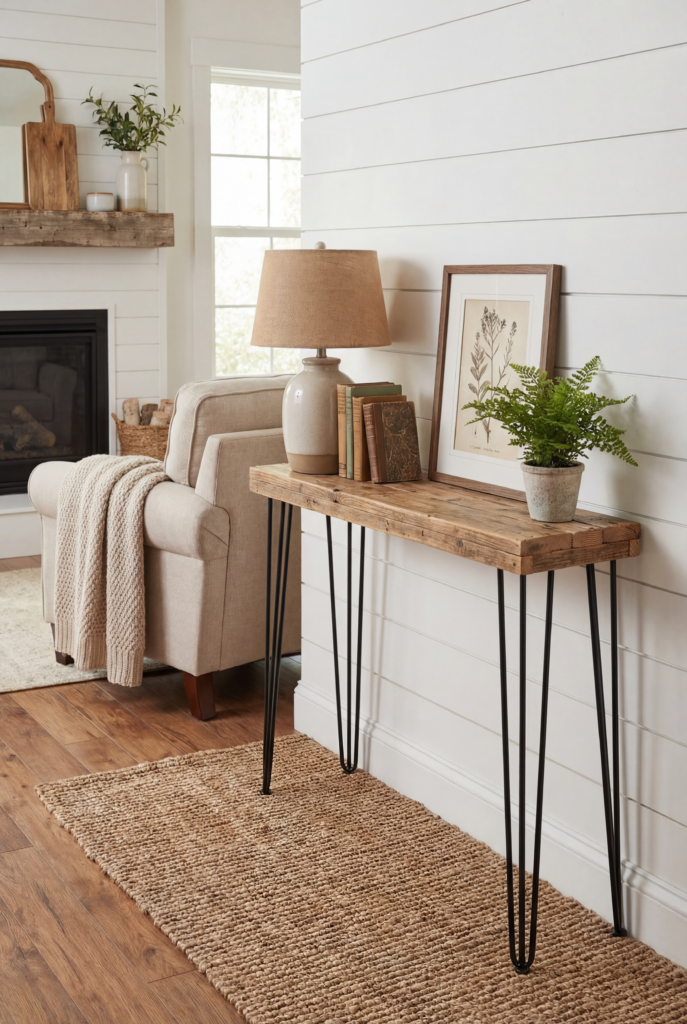 Pallet Console Table