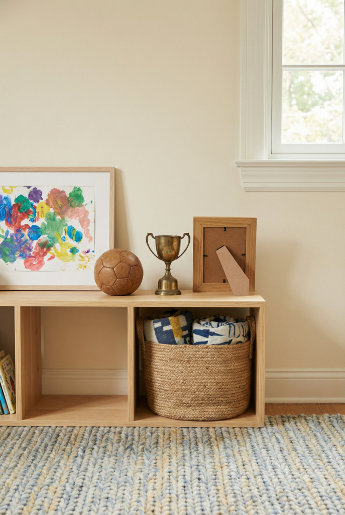 Personal finishing touches that make kids room decor ideas feel unique without over-theming