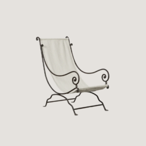 Sling-Back Chair - Creme