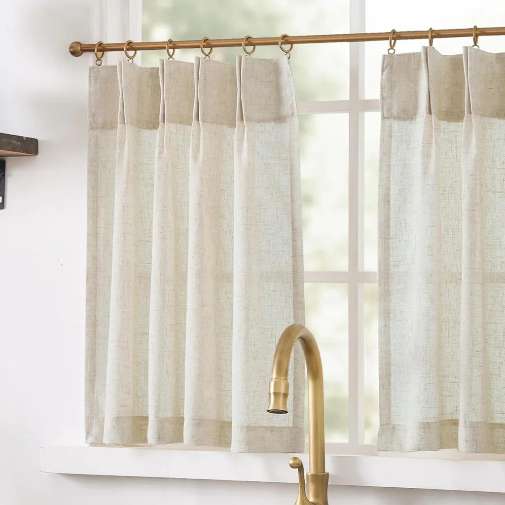 linen curtains