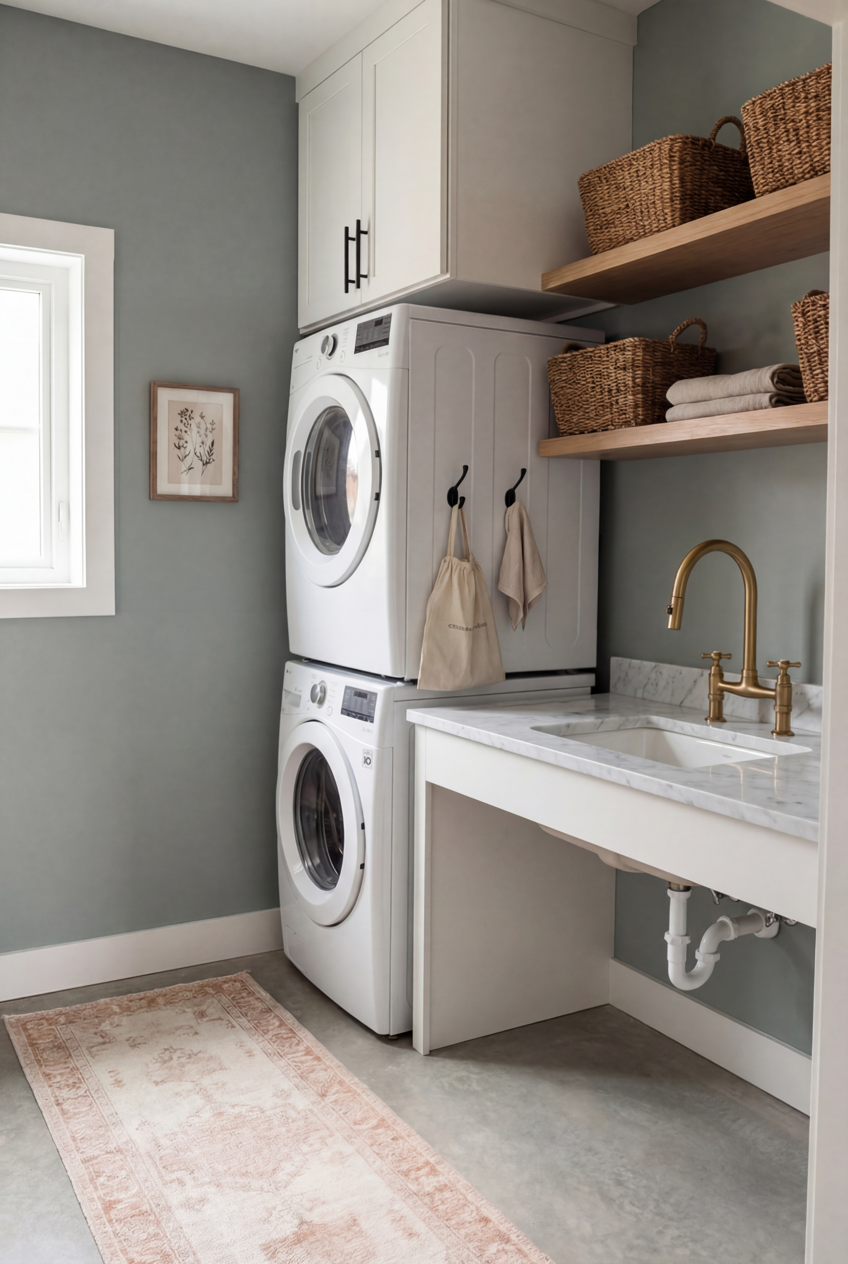 The Best Laundry Room Paint Colors Right Now (And What to Actually Pair ...