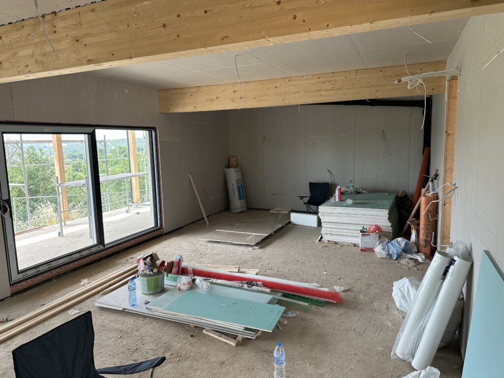 house progress build